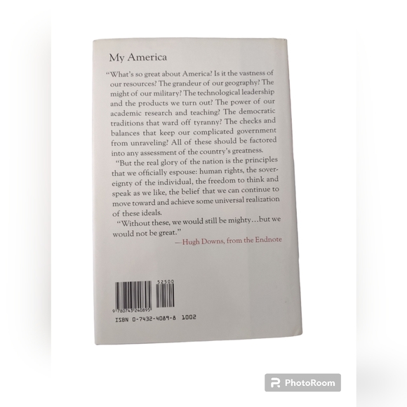 My America What my country means to me Hardcover book Large Print Edition - Picture 3 of 5
